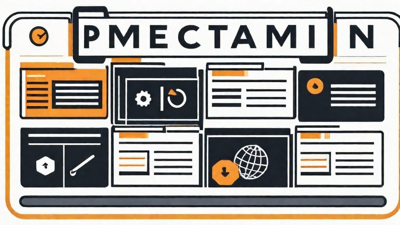 Template 4 frames layout preview