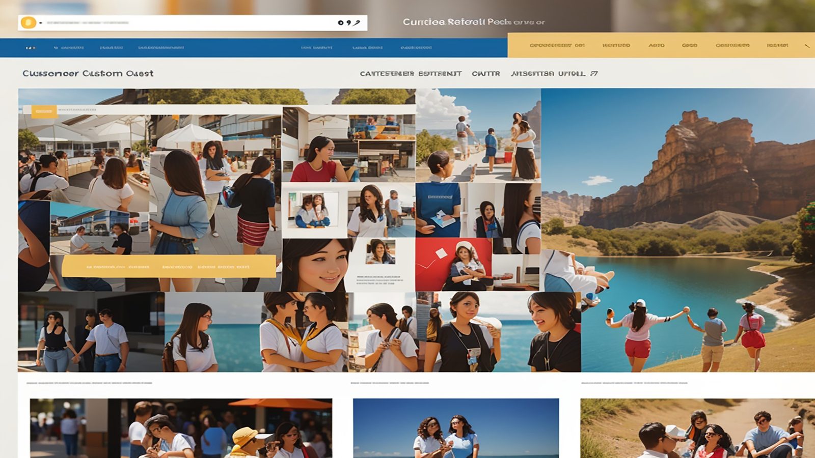 Gallery of page layouts and site structures built with DFM2HTML template-driven editor